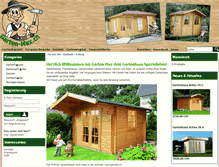 Tablet Screenshot of garten-max.ch